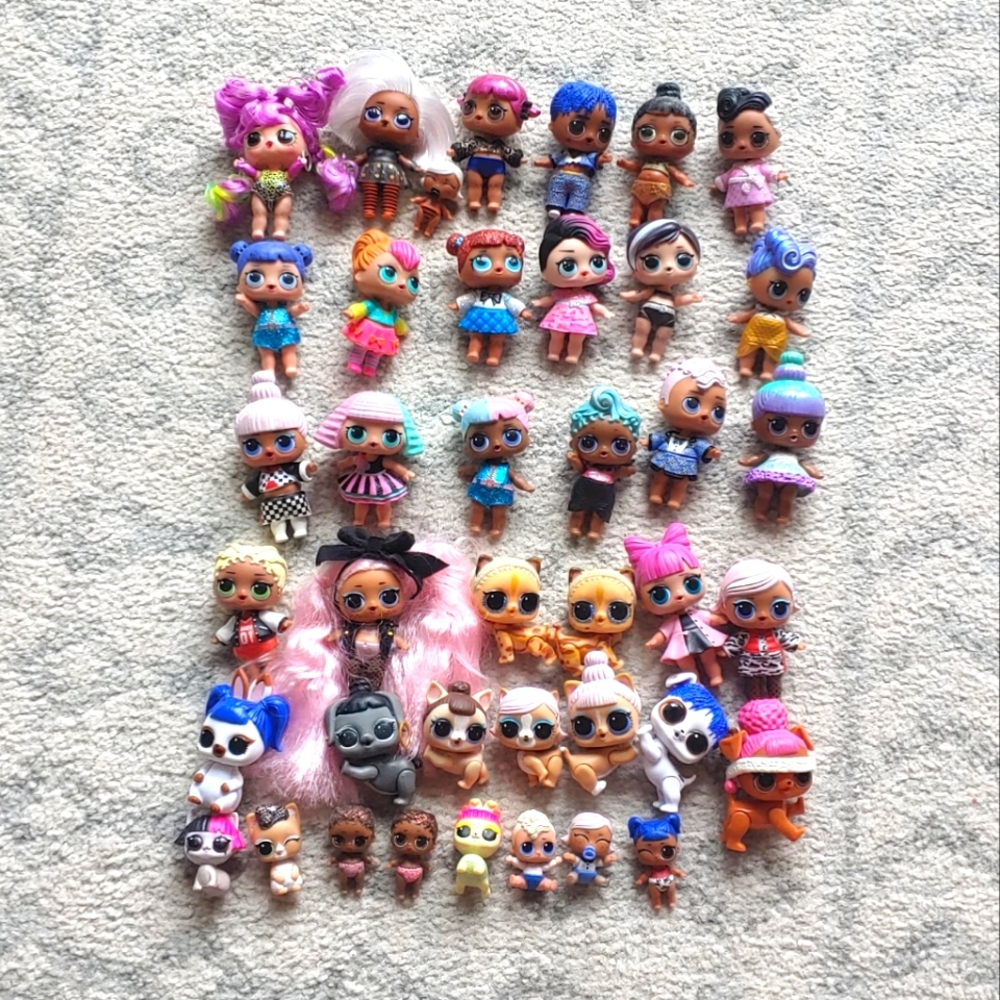 LOL Surprise Doll Lot With Accessories 90+ Pieces